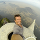 Image for article titled Man's Selfie on Christ the Redeemer Statue Will Make Your Head Spin